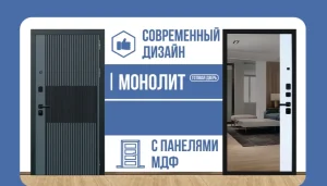 Входная дверь МОНОЛИТ